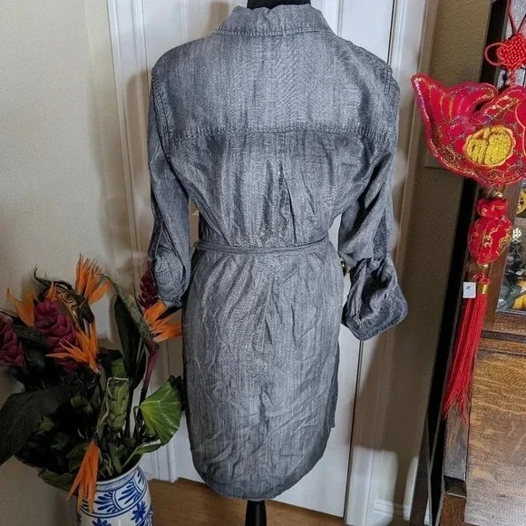 Moving Sale! 💘 By Cloth & Stone Chambray Hearth Shirtdress - Picture 7 of 10